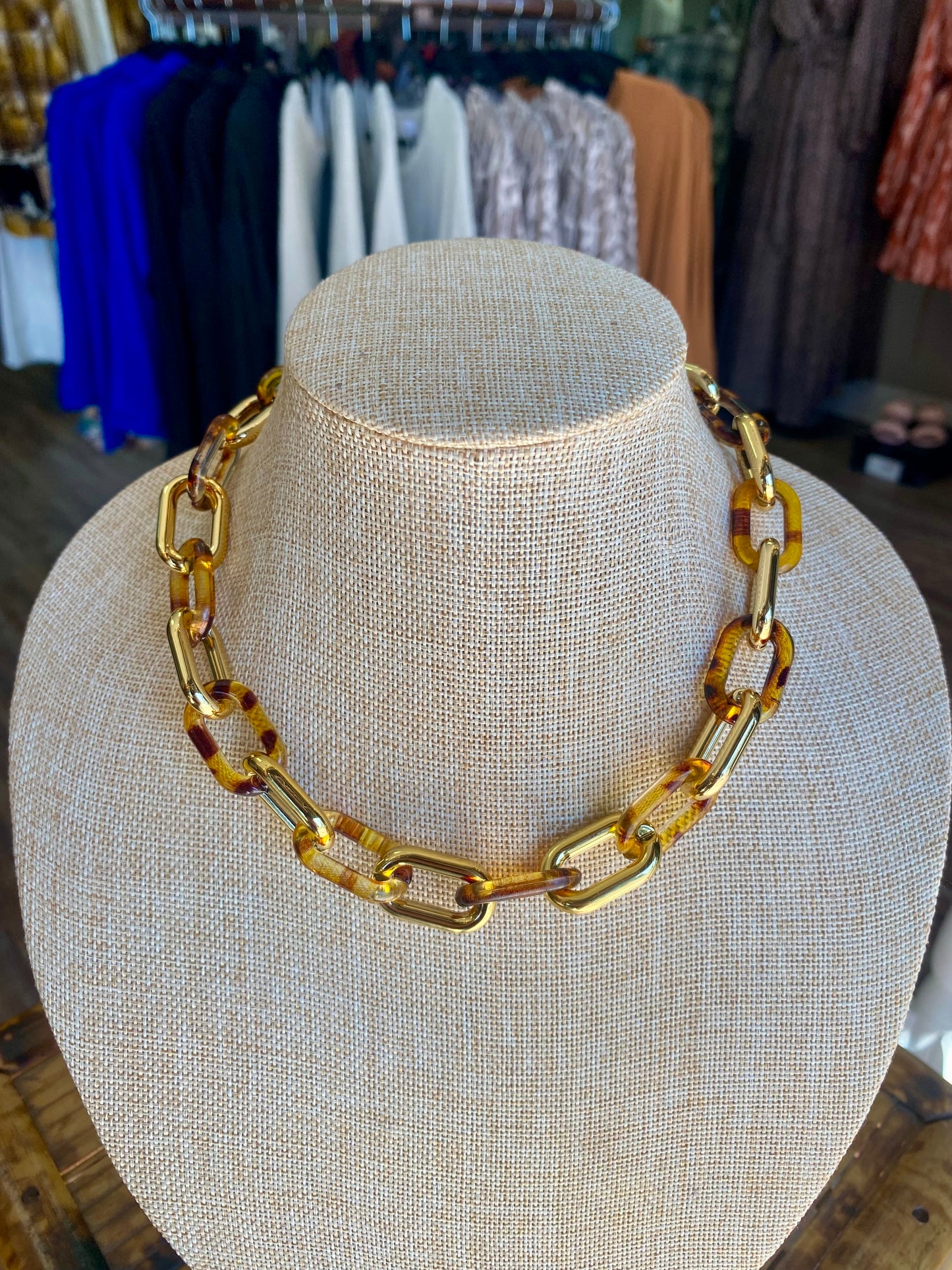 Chic Cheetah Chain Necklace