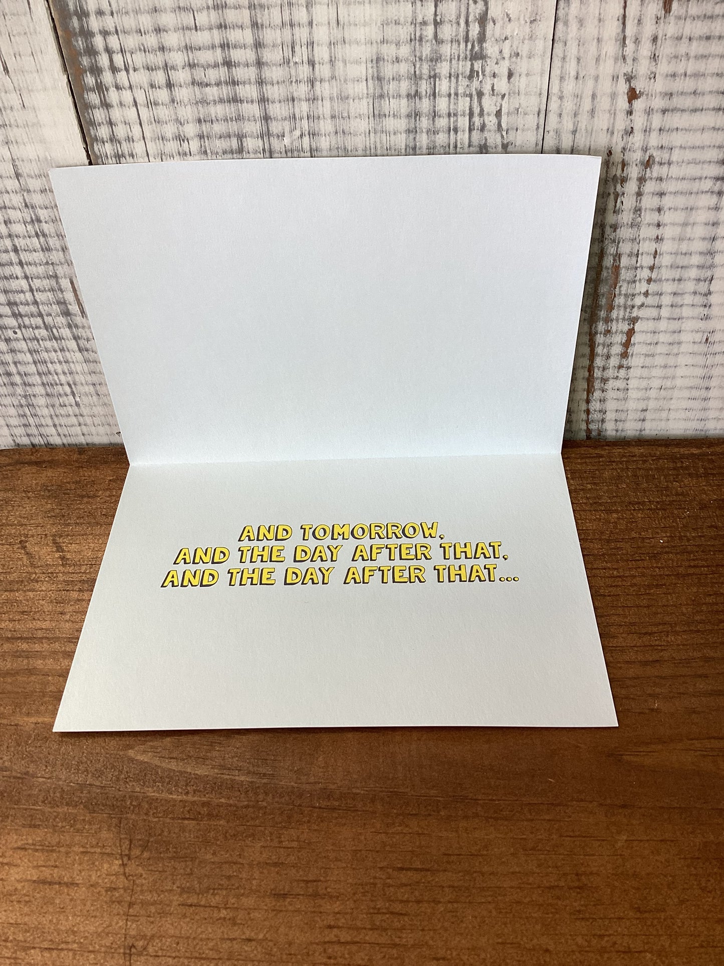 Encouragement card