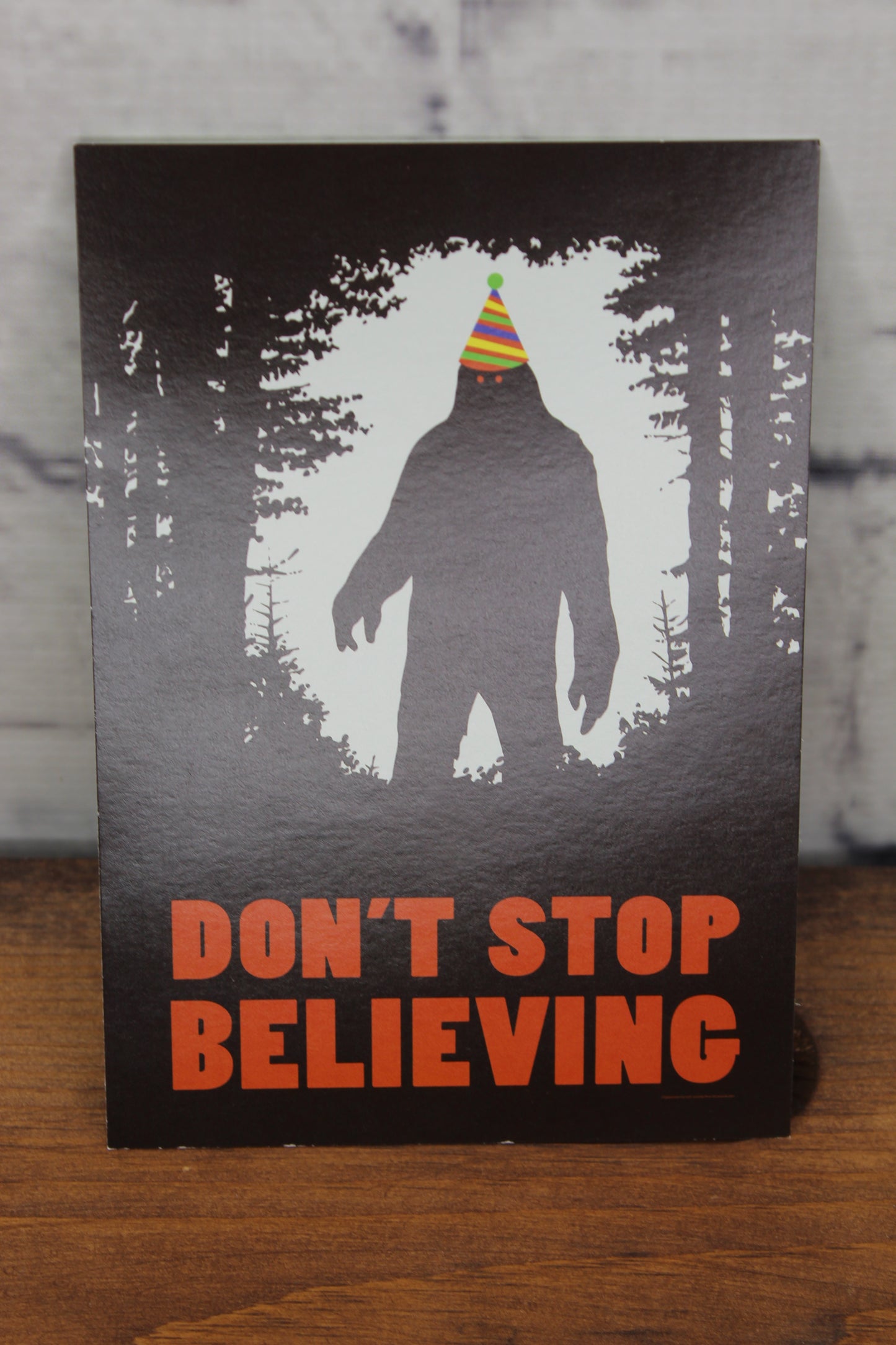Big foot - birthday card