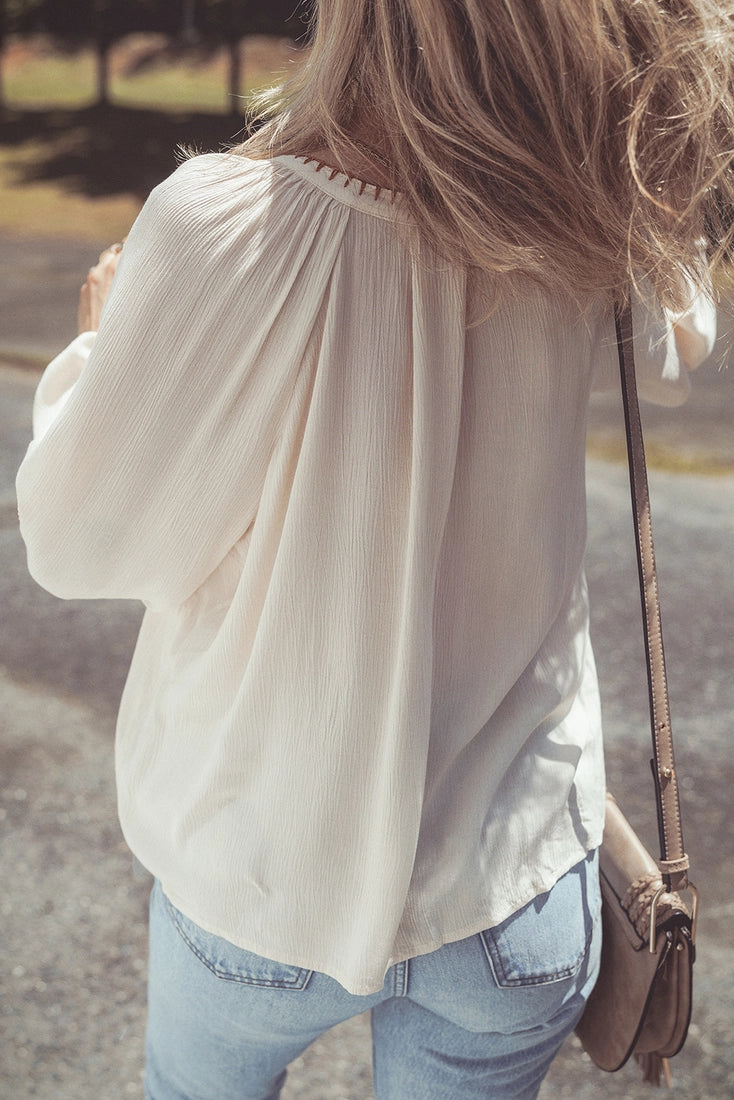 London Embroidered Blouse