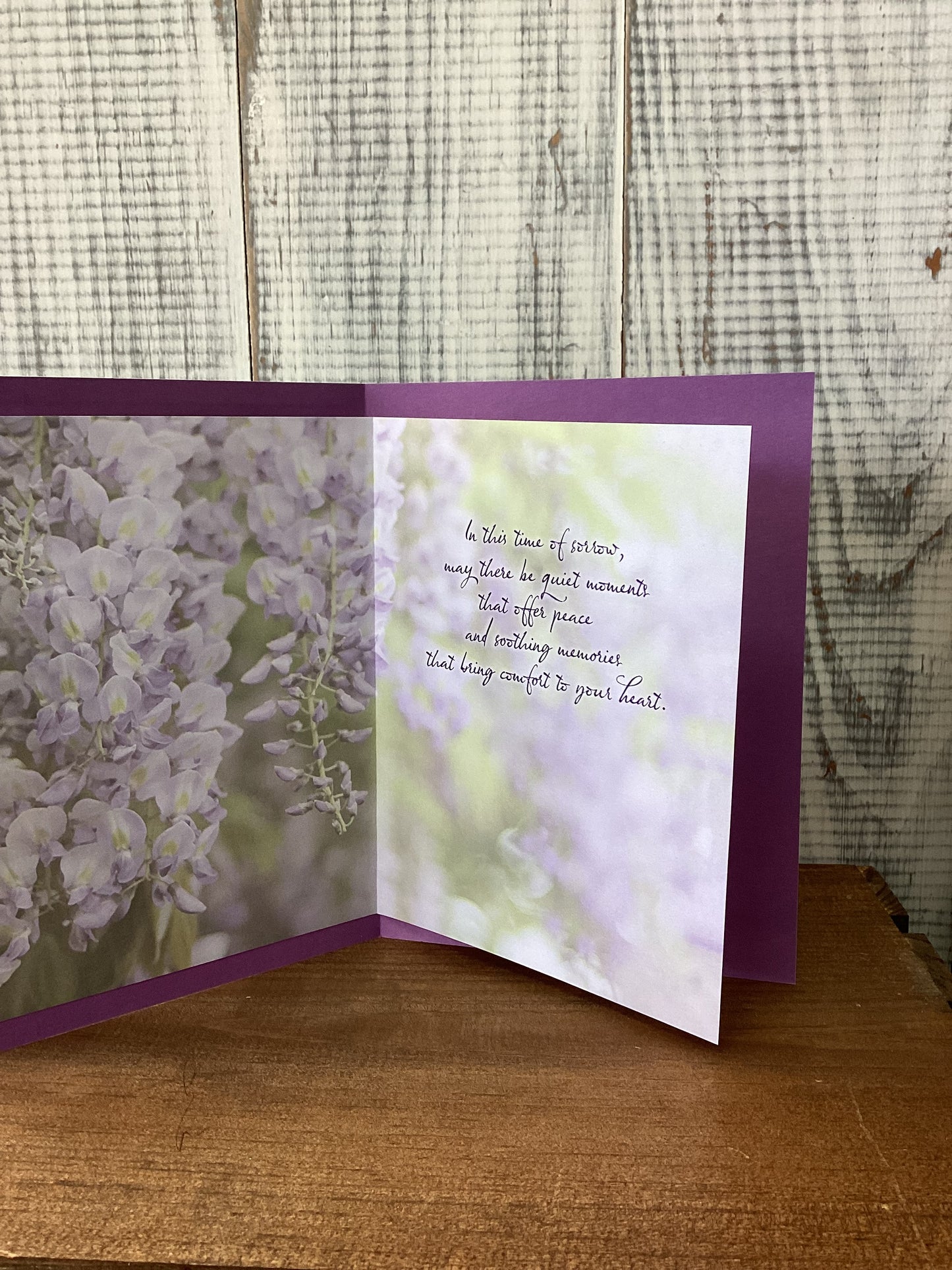 Sympathy card