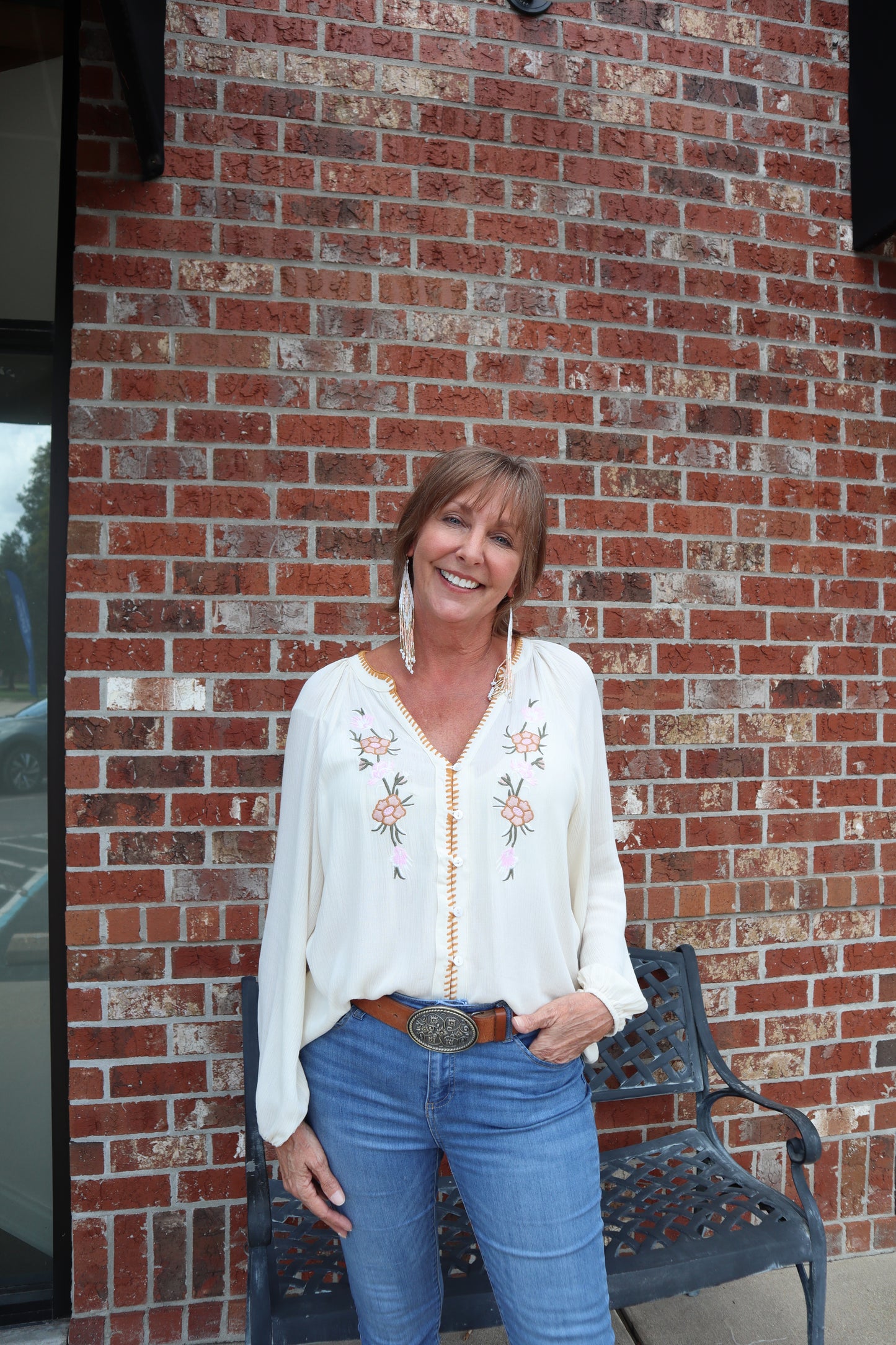 London Embroidered Blouse