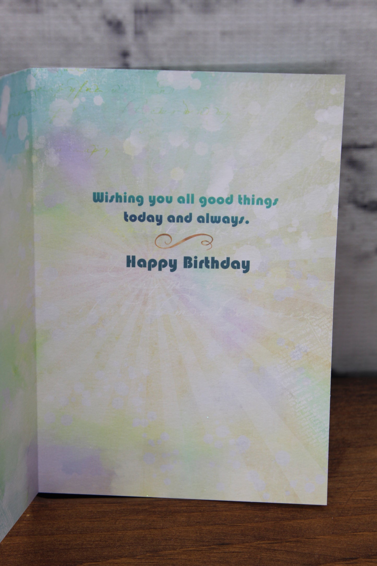 Good times - birthday card