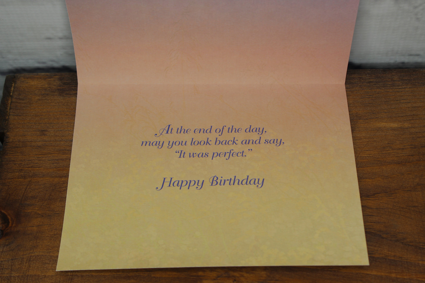Deer sunset - birthday card