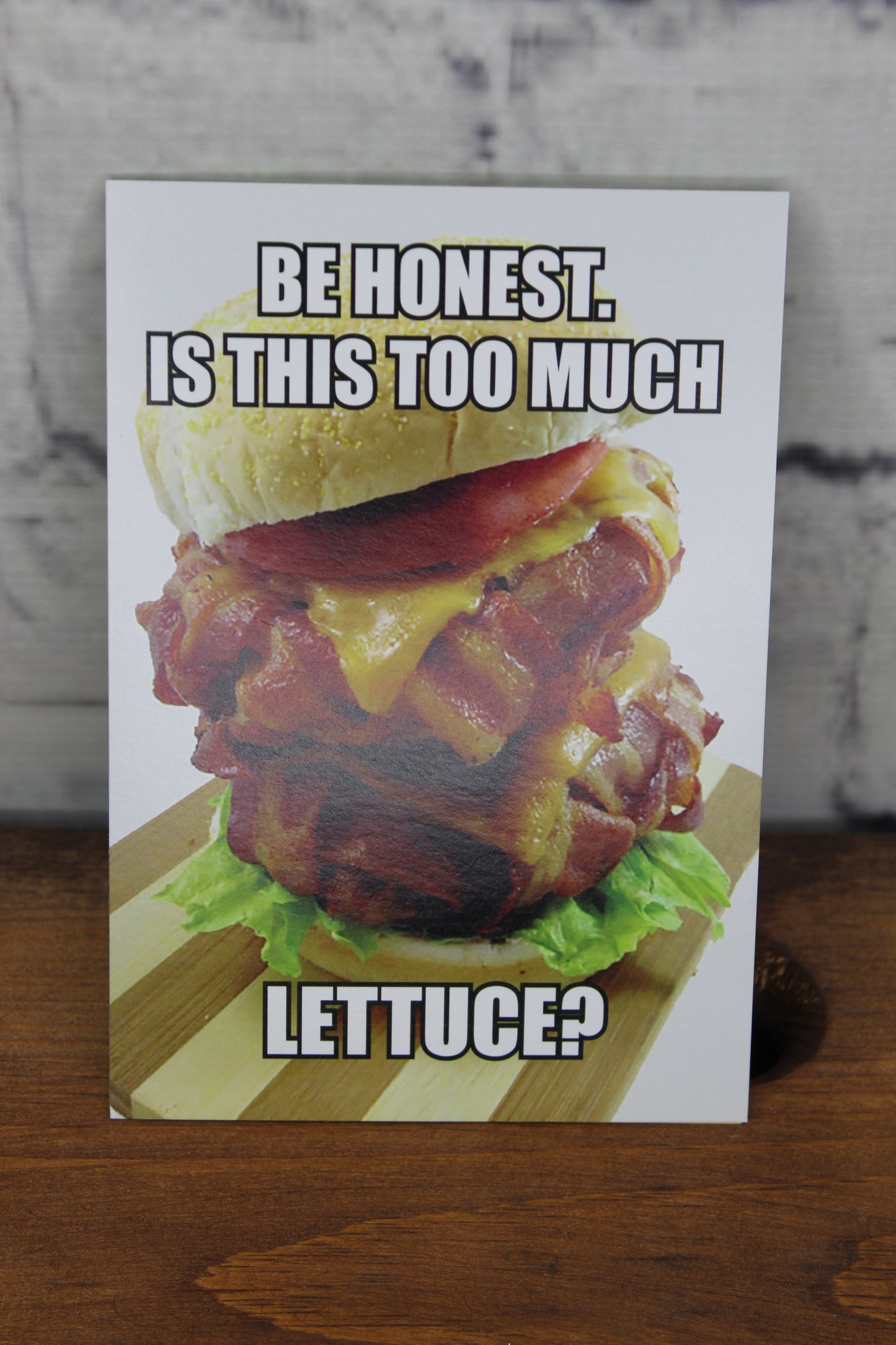 Lettuce celebrate - birthday card