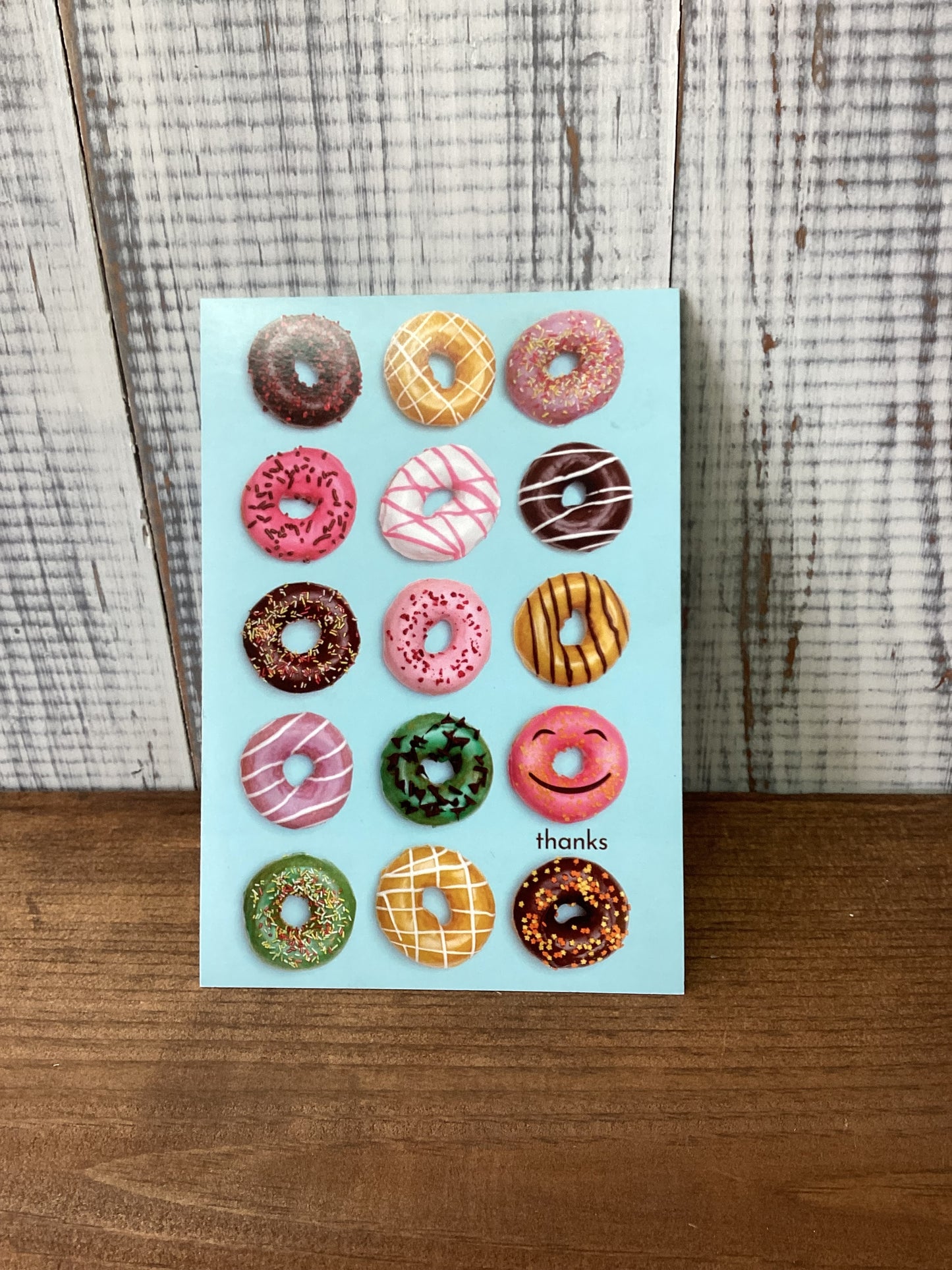 Thank you - a hole lot card