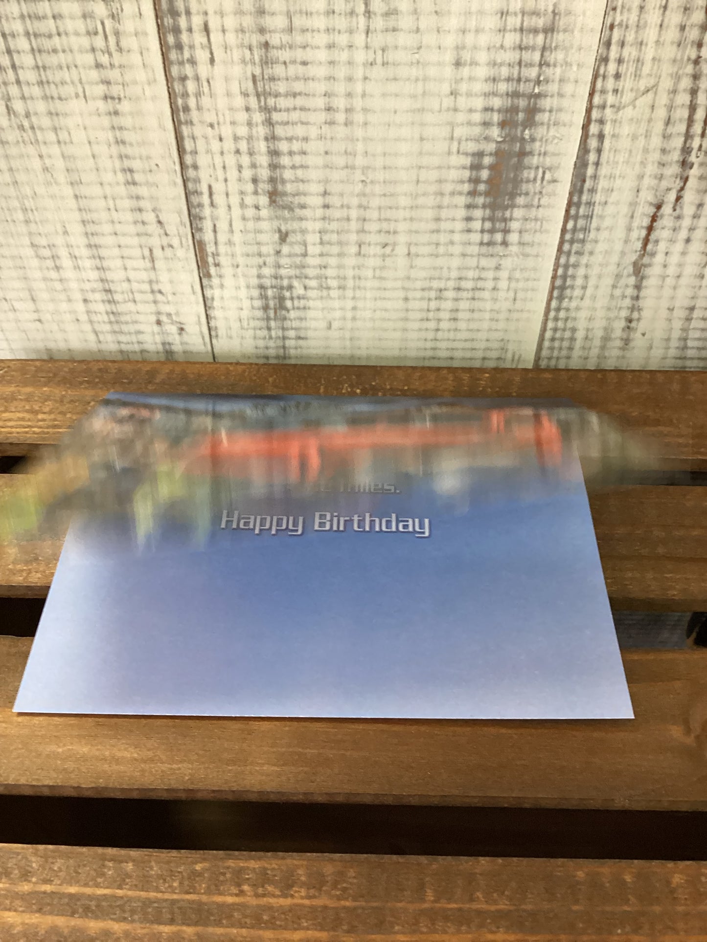 Happy birthday card