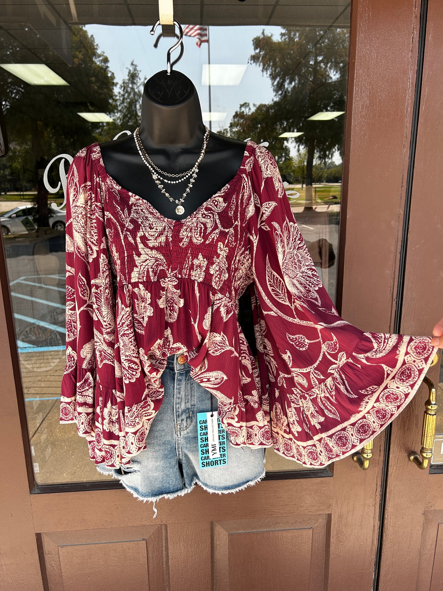 The Savanah Smocked Top