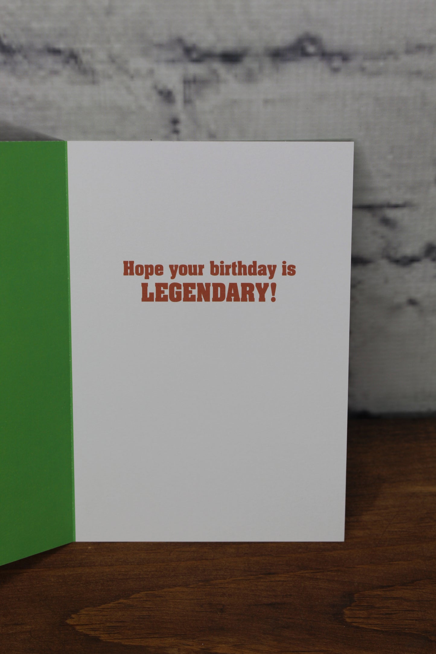 Big foot - birthday card