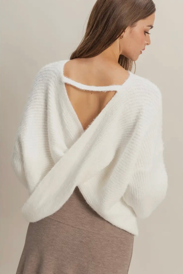 Sweet Intentions Sweater- Off White