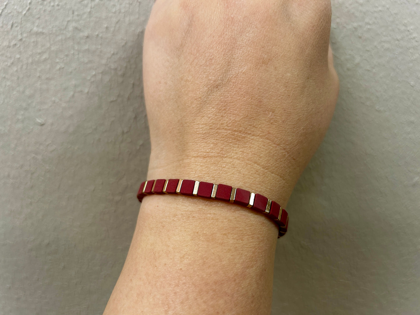 Burgundy Bracelet