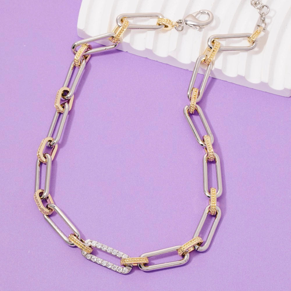 Oval Chain Link Necklace