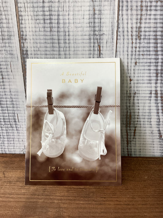 New baby - congratulations card