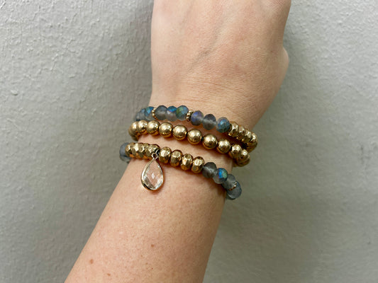 Aqua Bracelet Set