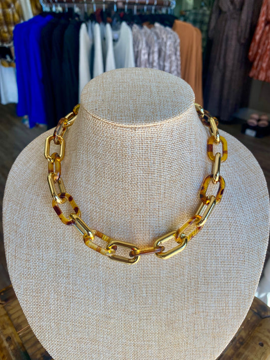 Chic Cheetah Chain Necklace