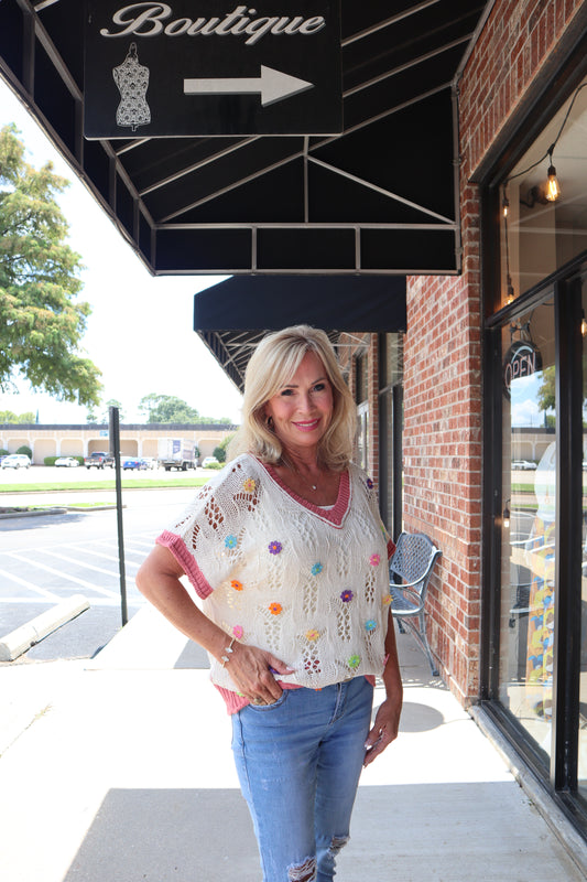 Posie Embroider Sweater