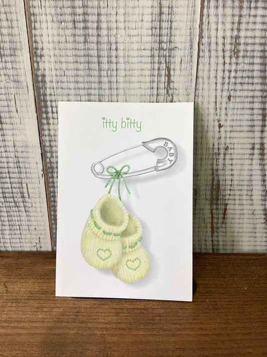 Baby congratulations card