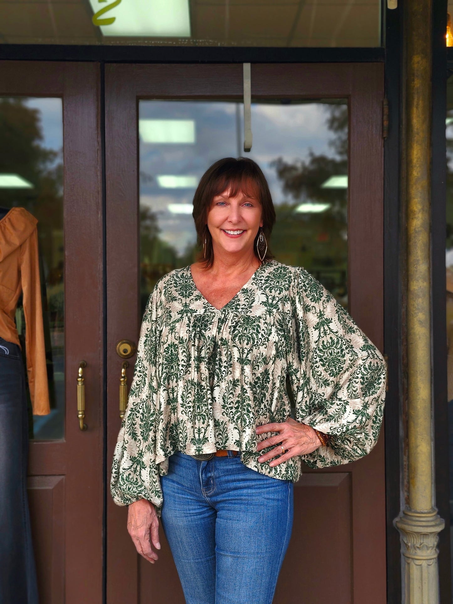 Heirloom Floral Blouse