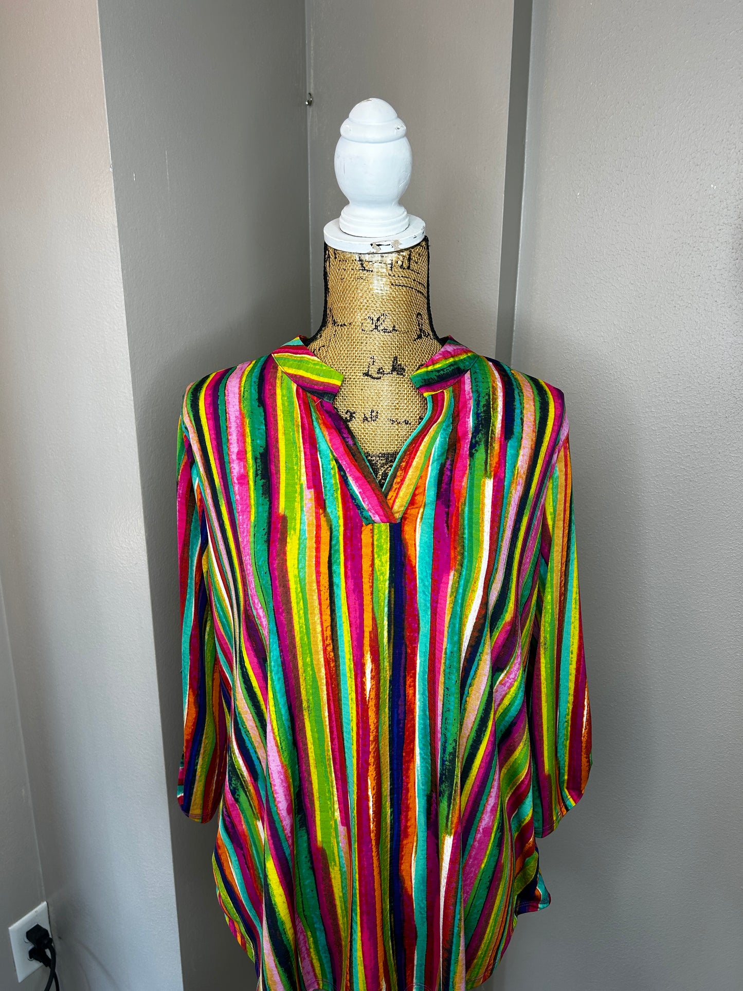 Electric Rainbow Blouse