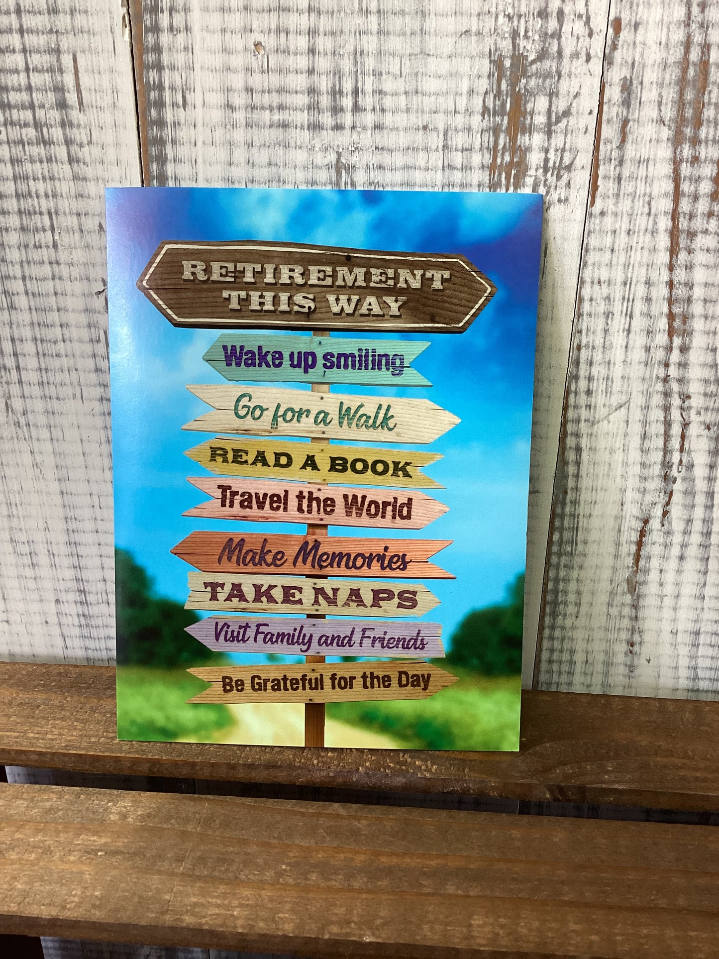 Happy retirement card