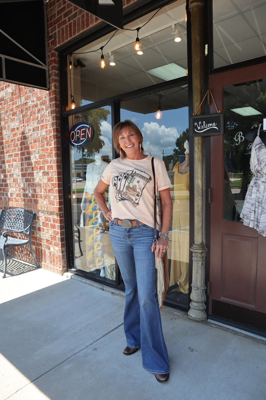 Western Poker Graphic Tee