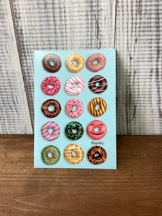 Thank you - a hole lot card