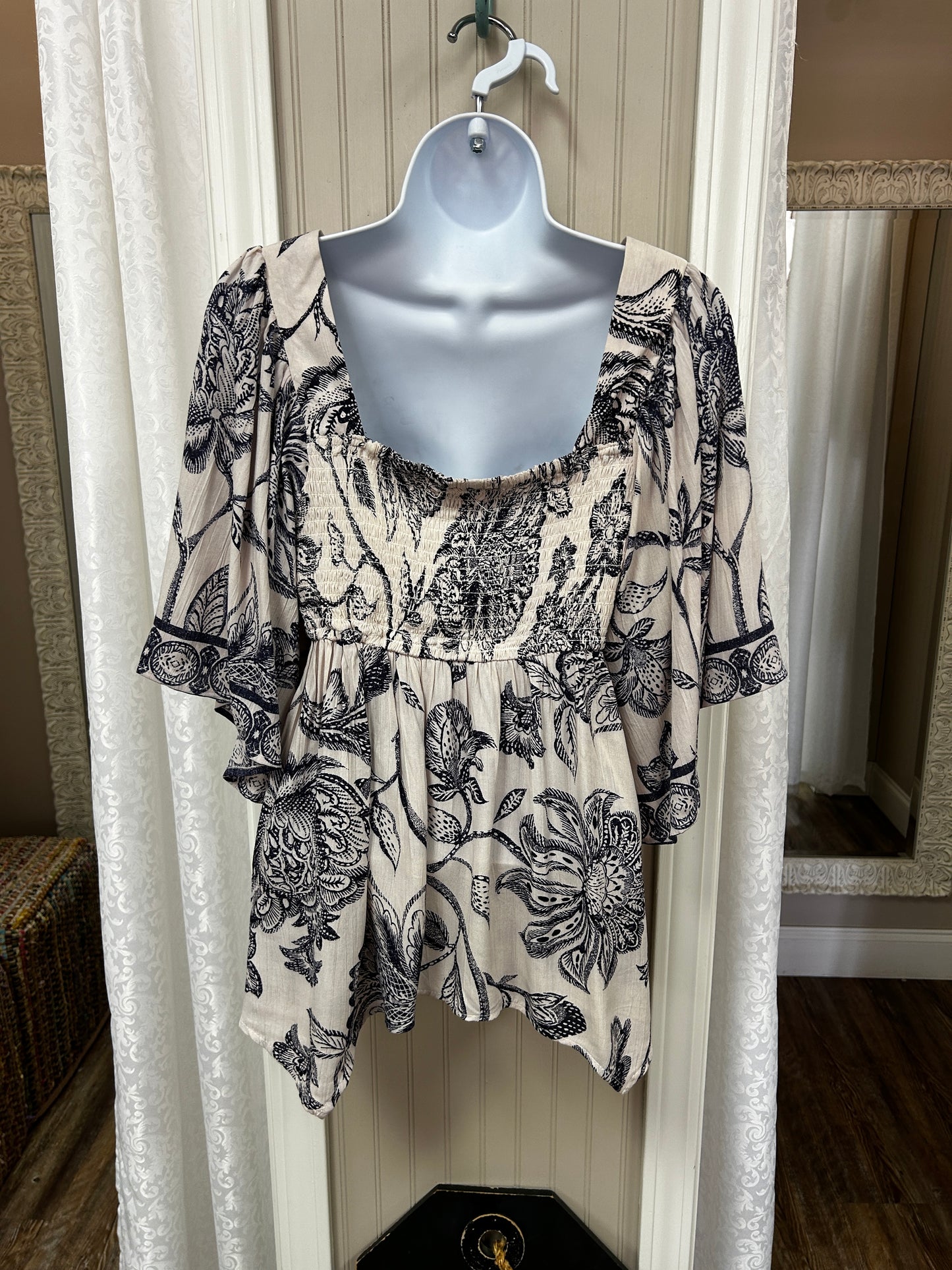 The Audrey Square-Neck Top