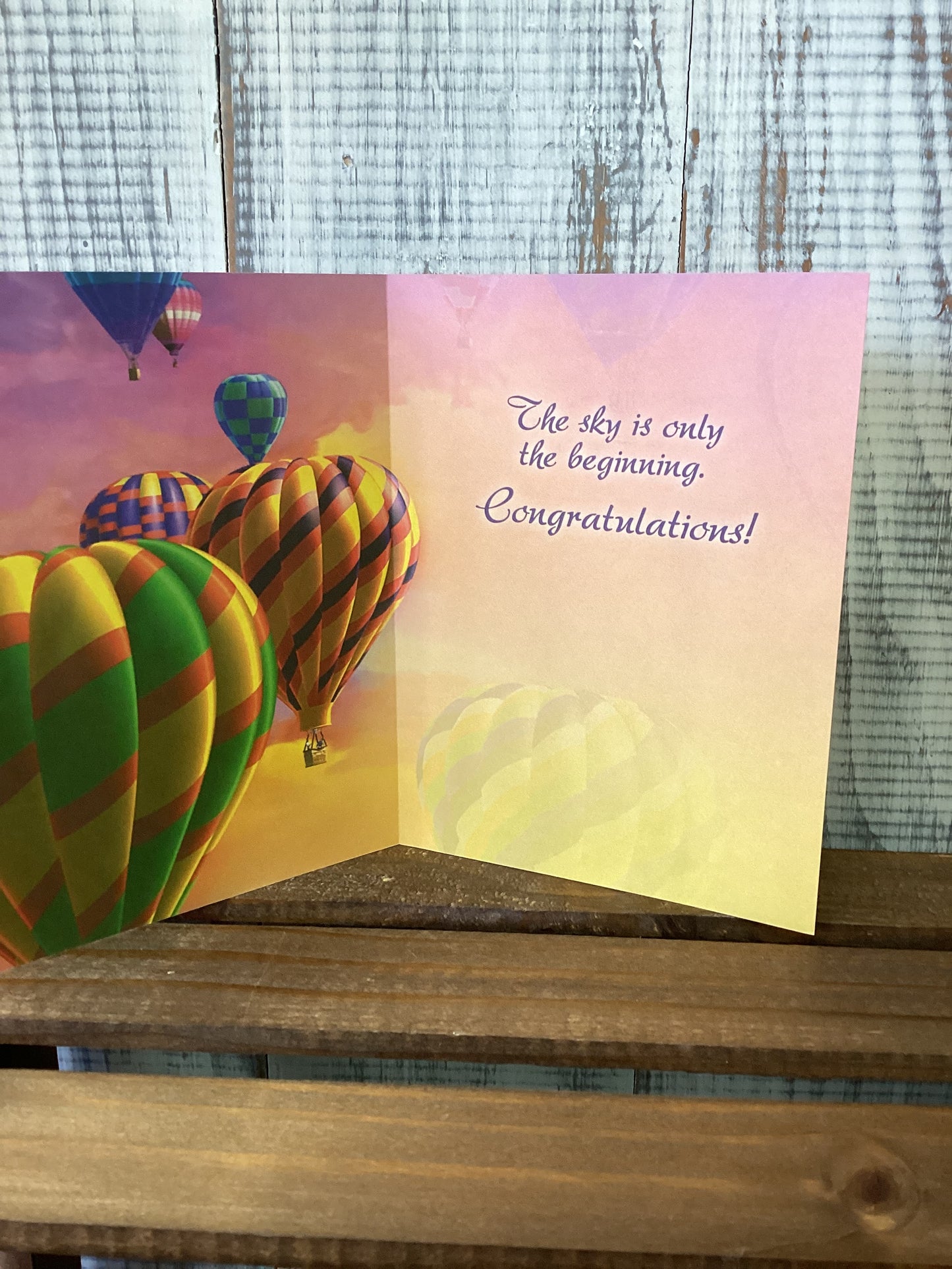 Congratulations card