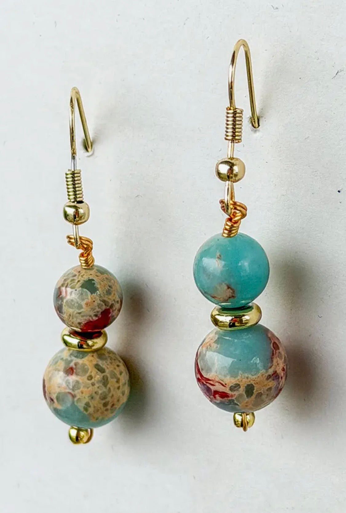 Ruthie Earring in Imperial Jasper