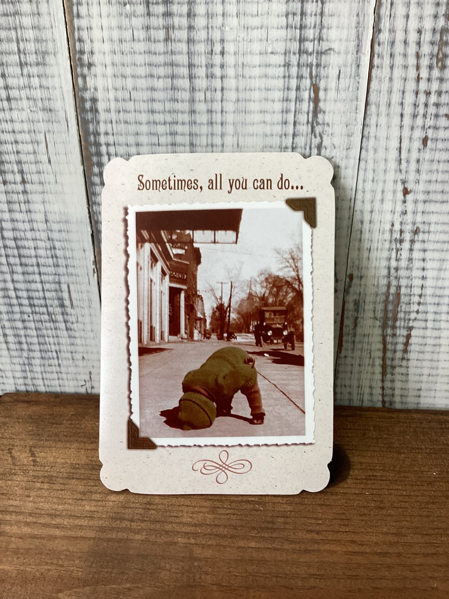 Encouragement with scripture - card