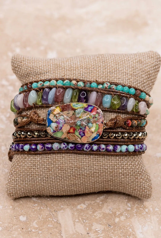 Kelly Wrap Bracelet in Multi