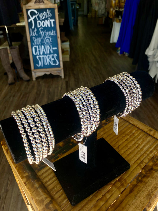 Silver Serenity Bracelet Stack