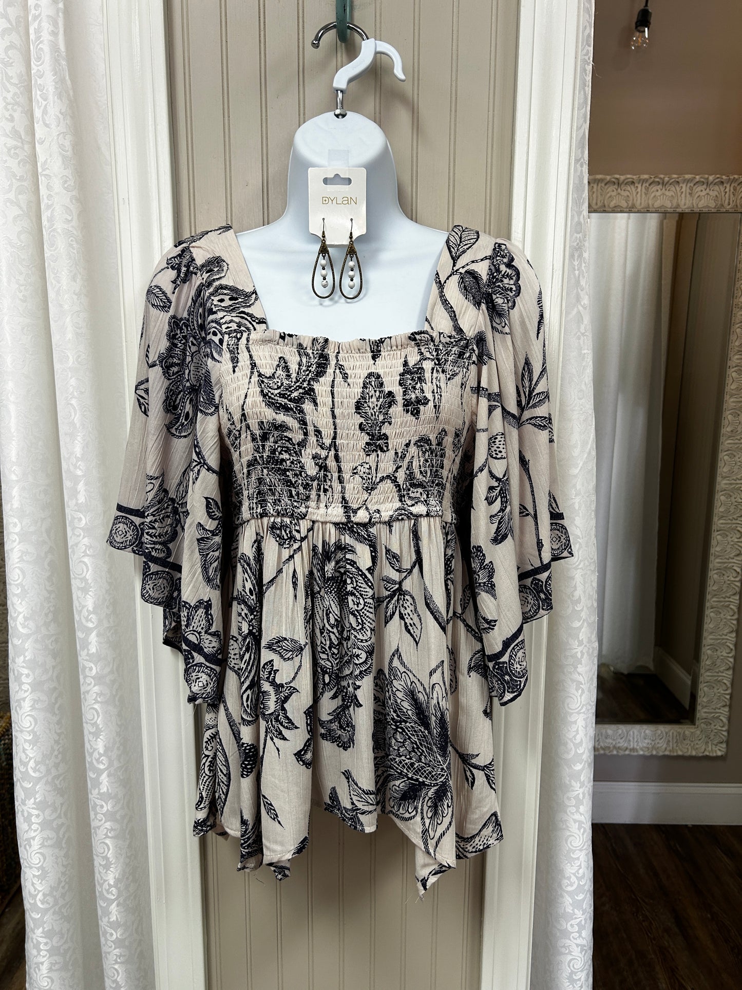 The Audrey Square-Neck Top