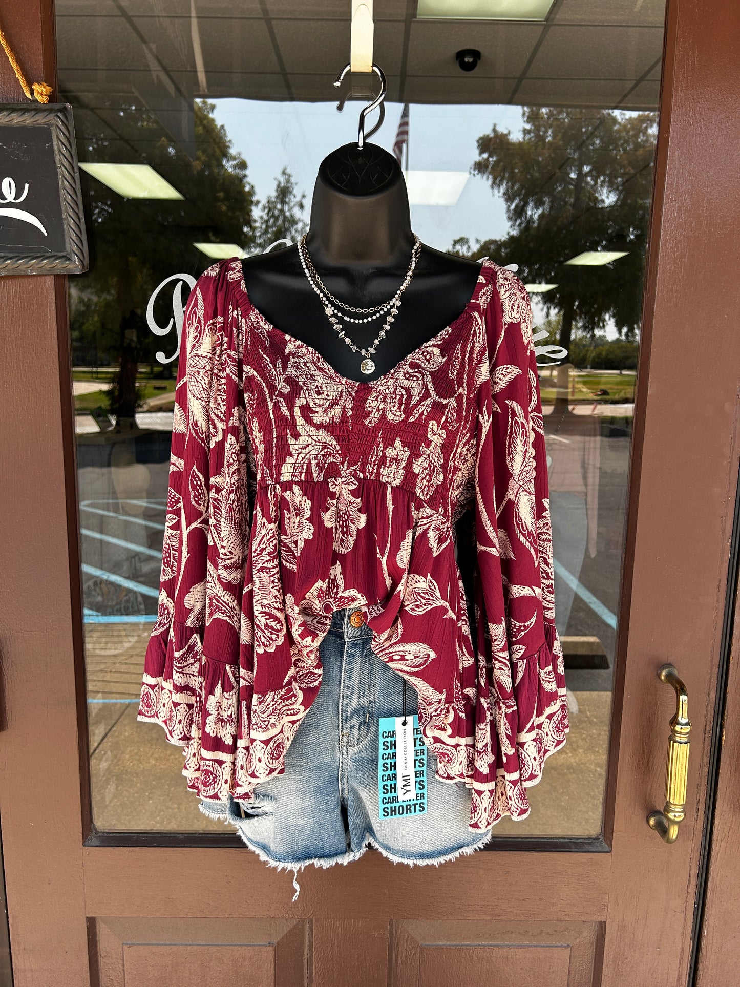 The Savanah Smocked Top