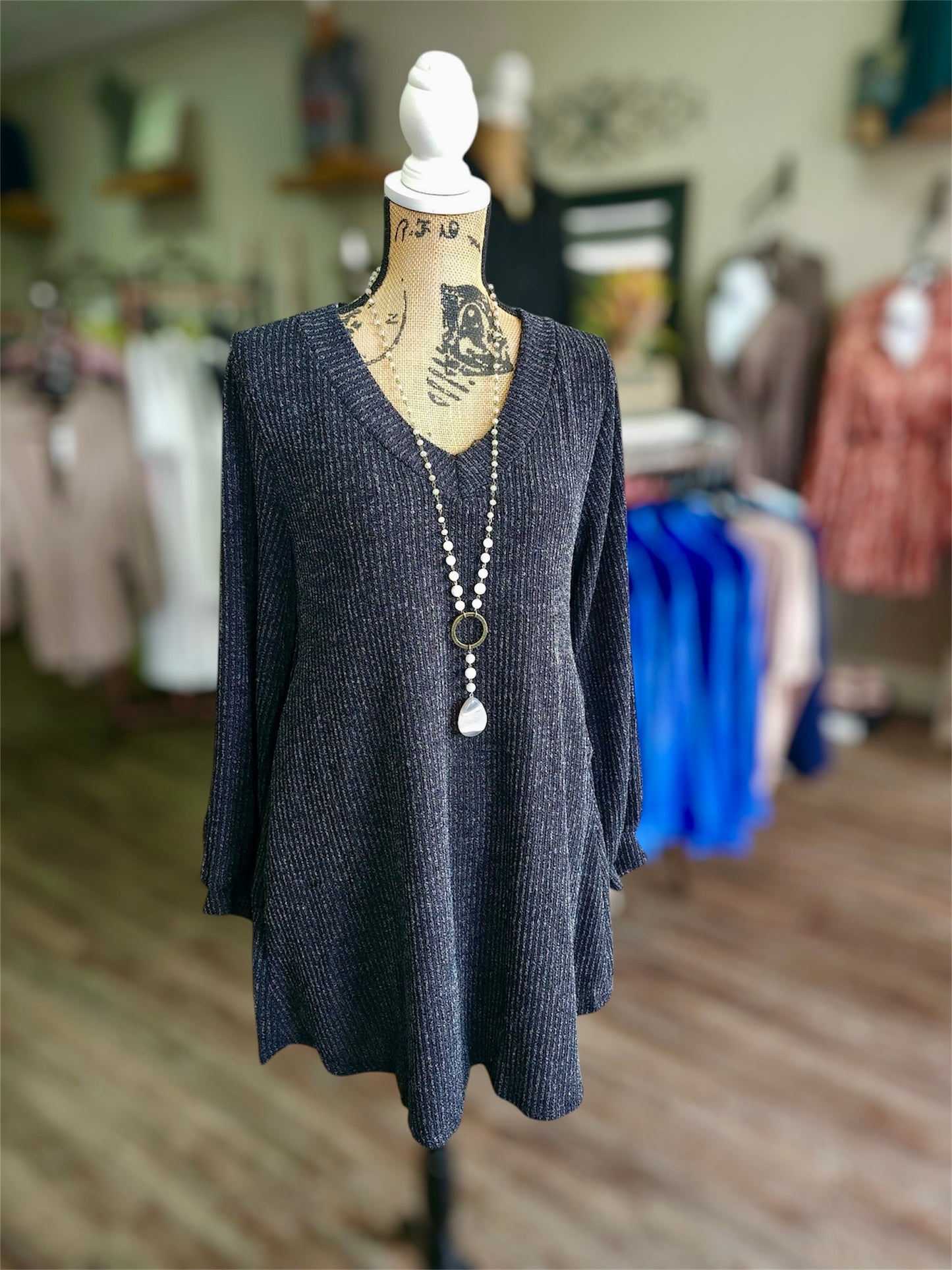 Charlie Rustic Sweater Dress
